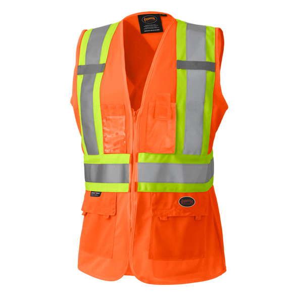 Pioneer 136/139/139PK/139BK Women's Hi-Vis Safety Vest | SafetyWear.ca