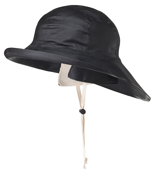 Pioneer D5050 Dry King® Waterproof Traditional Sou'wester Hat - Black | Safetywear.ca