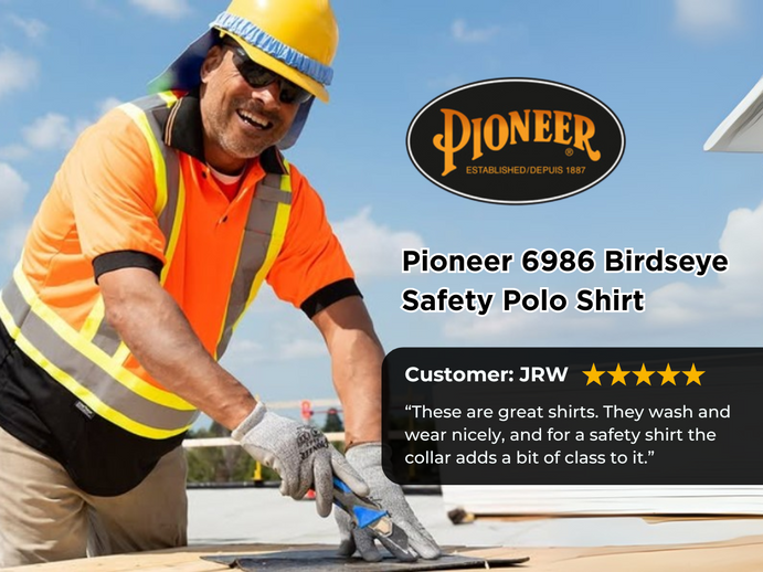 Beat the Heat in Style: The Pioneer 6986 Safety Polo Shirt Delivers