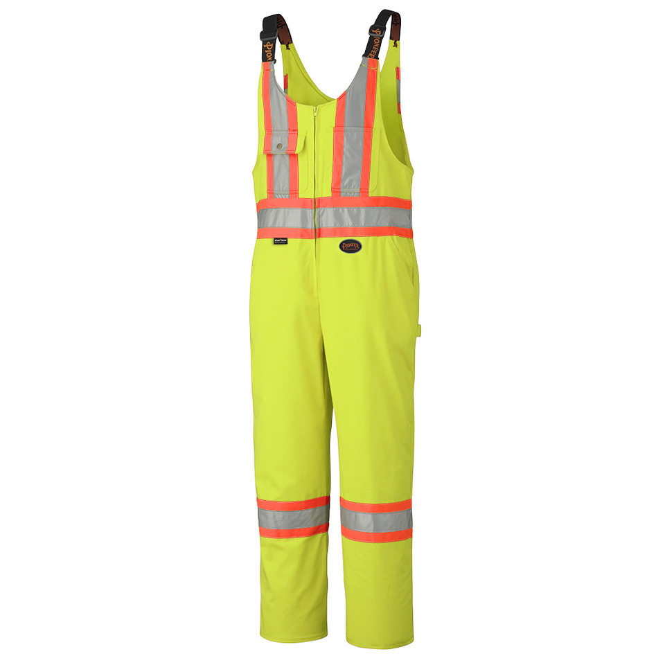 Pioneer 6617 Safety Poly/Cotton Overalls HiVis Orange SafetyWear.ca