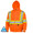 Pioneer 6924 Hi-Viz Polyester Fleece Hoodie - Hi-Viz Orange | Safetywear.ca