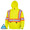 Pioneer 6925 Hi-Viz Polyester Fleece Hoodie - Hi-Viz Yellow/Green | Safetywear.ca