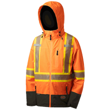 Pioneer 5220 Softshell Waterproof Breathable Premium Safety Jacket - Hi-Vis  Orange