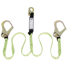Peakworks SA-54022-6 Shock Absorbing Twin Leg Lanyard - Snap