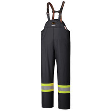 5040BB Hi-Viz 100% Waterproof Quilted Bib Pant