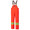 Pioneer 5893 Flame Resistant Waterproof Safety Bib Pants - Hi-Viz Orange | Safetywear.ca