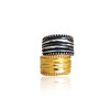 "Athenian Elegance: Ancient Greek-Inspired Ring adorned with Artisan Balls"