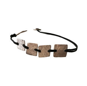 Handmade block bracelet with boho style , casual can be worn all day 