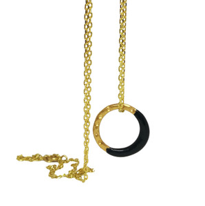 Black and gold necklace 