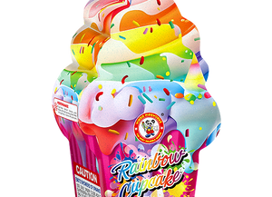 Rainbow Cupcake