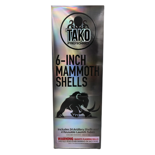 6in Mammoth Shells