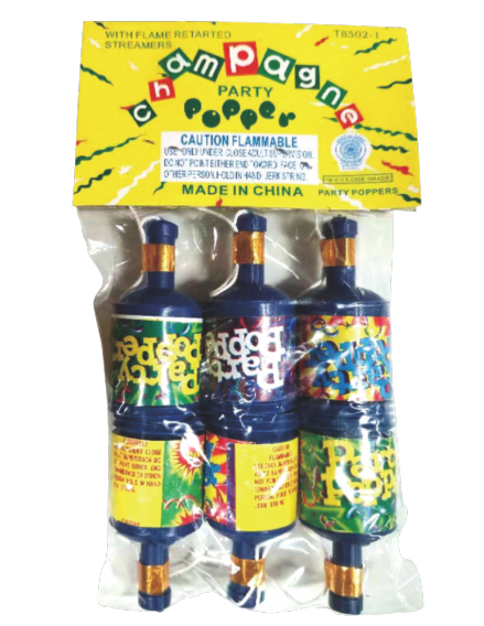 Champagne Party Poppers