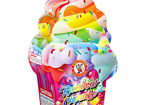 Rainbow Cupcake
