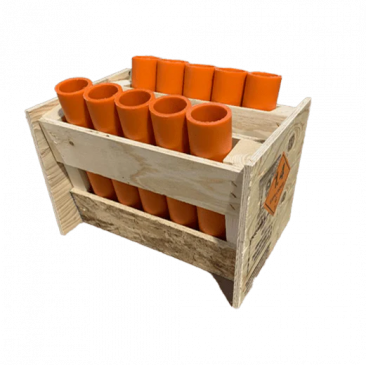 10 Shot Fan Rack