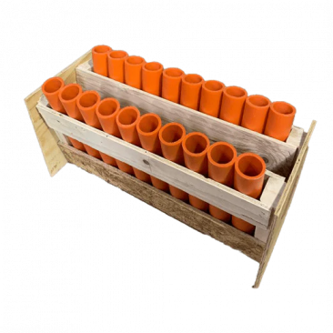 20 Shot Fan Rack