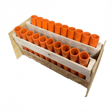 20 Shot Fan Rack