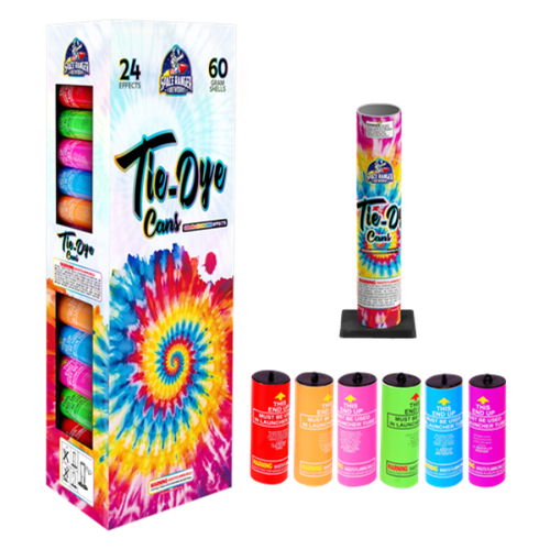 Tie-Dye Cans 5inch