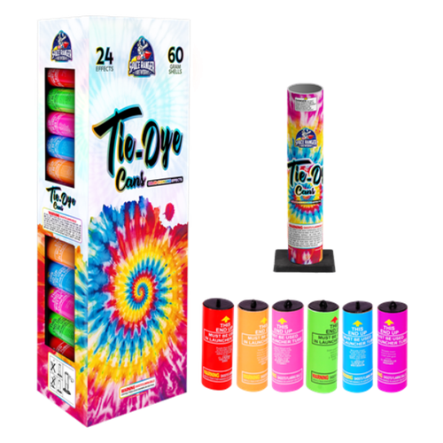 Tie-Dye Cans 5inch