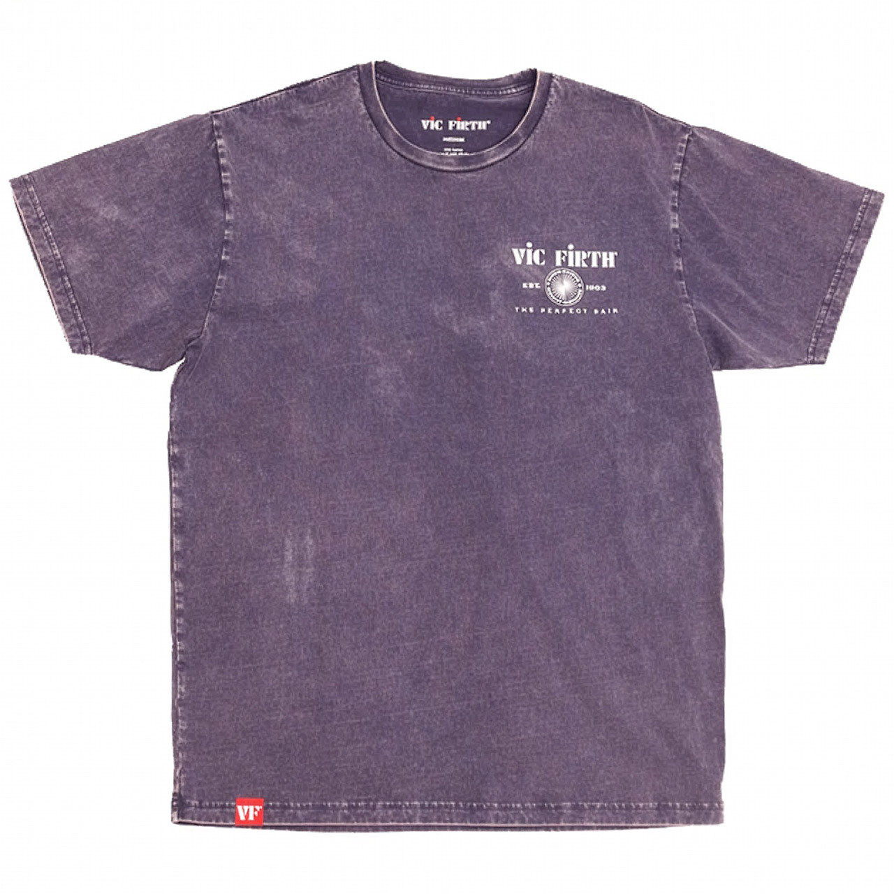 Vic Firth Limited Edition Cotton Technical T-Shirt - Washed Purple