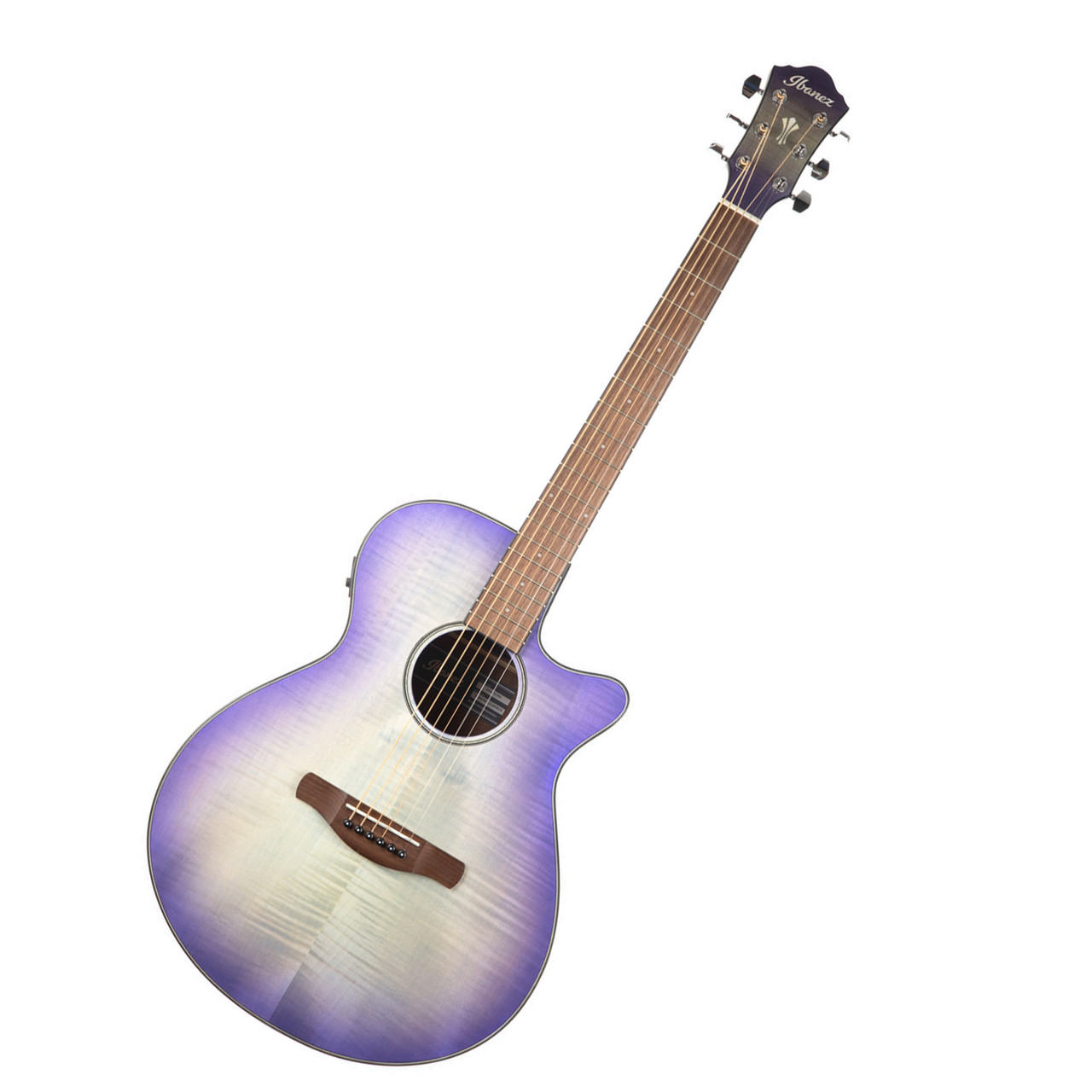 Ibanez AEG70PIH Acoustic-Electric Guitar - Purple Iris - Ted Brown