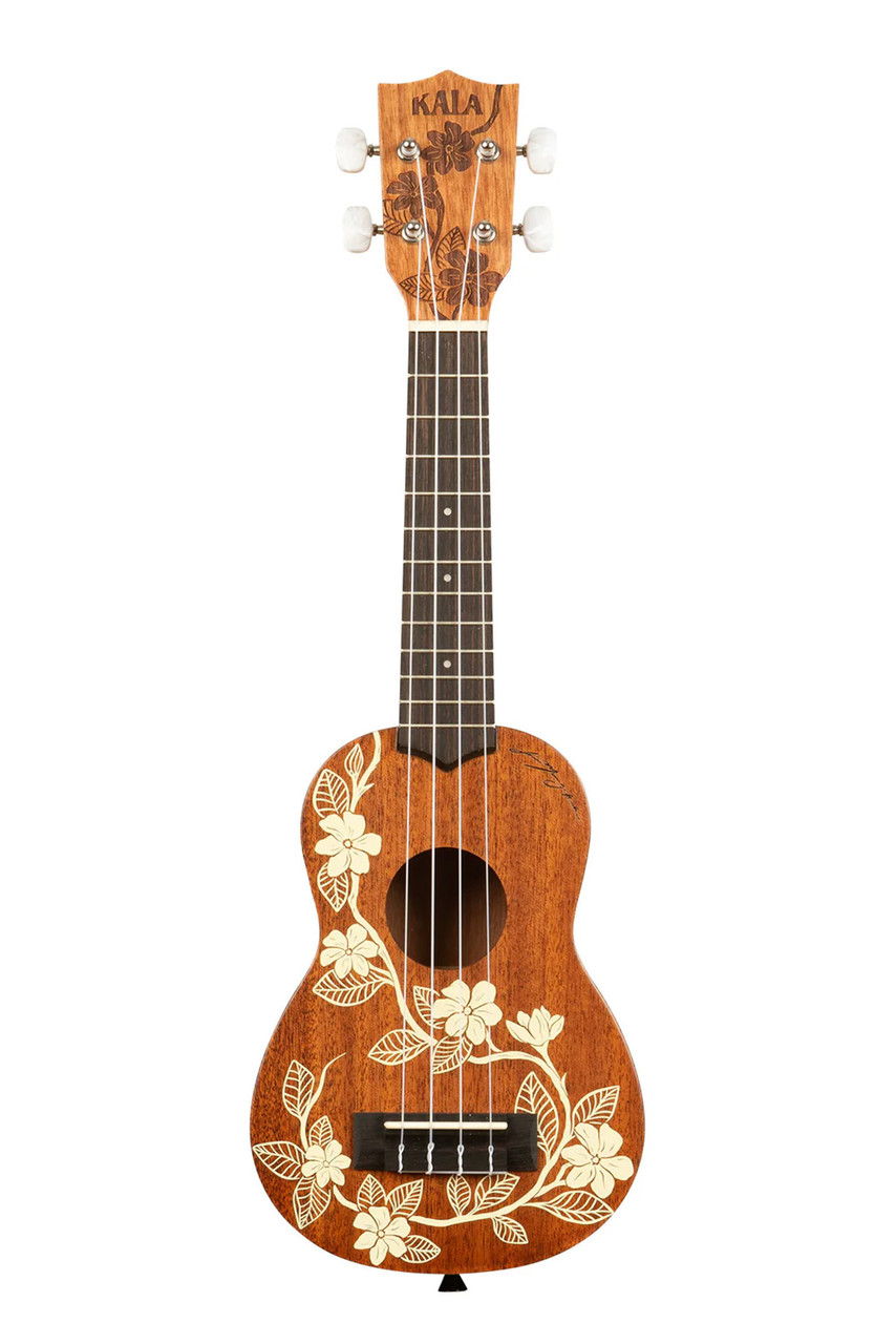 Kala KA-Gardenia-S Soprano Ukulele with Bag - Natural - Ted Brown