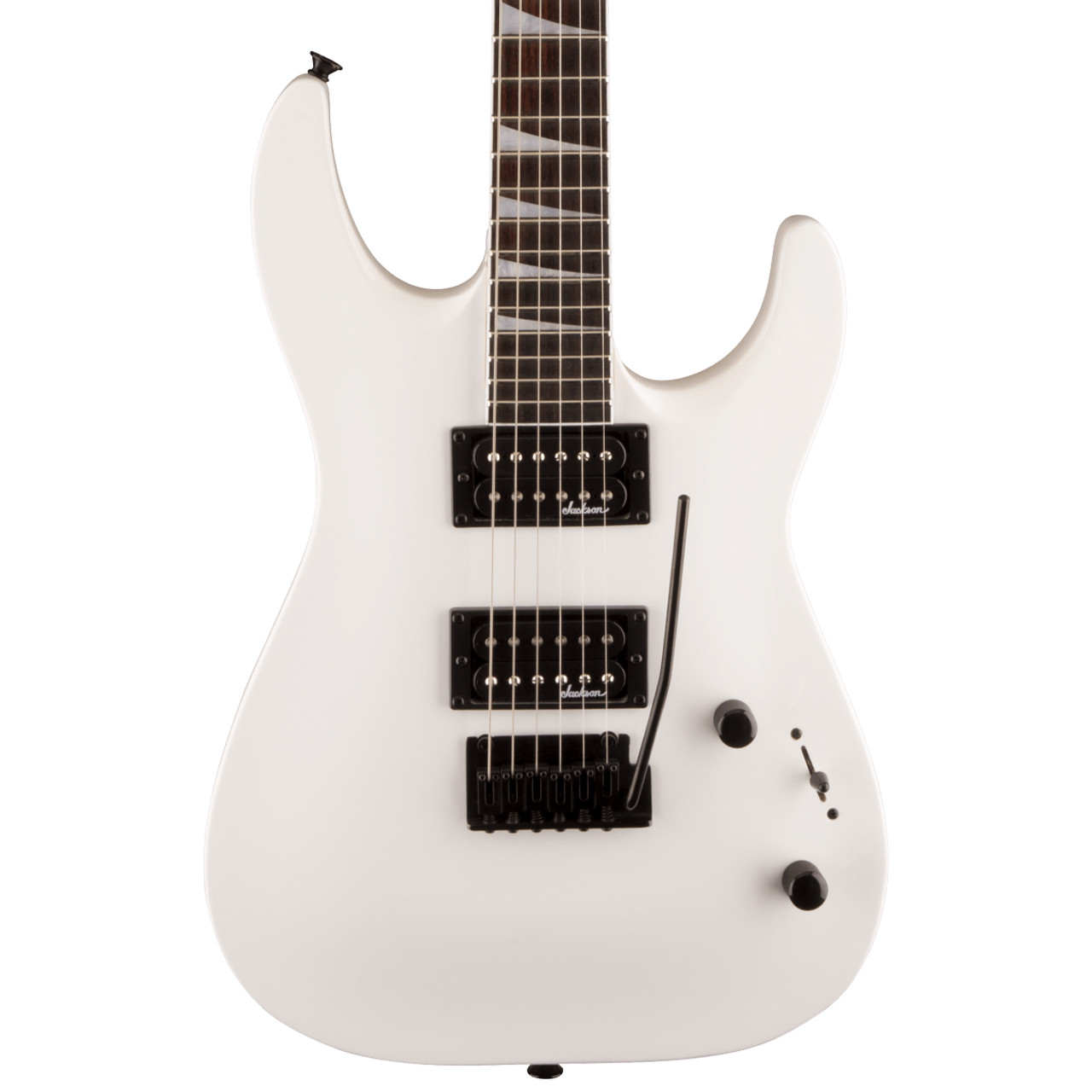 Jackson JS22 DKA Dinky Arch Top Electric Guitar - Snow White - Ted