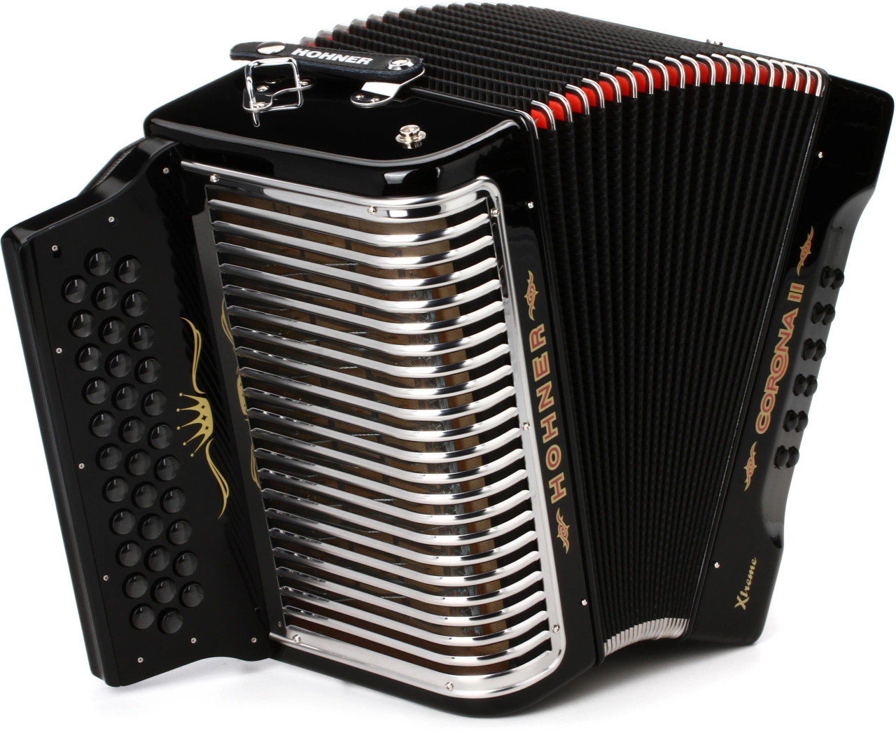 Hohner Corona II Xtreme Diatonic Button Accordion - Ted Brown