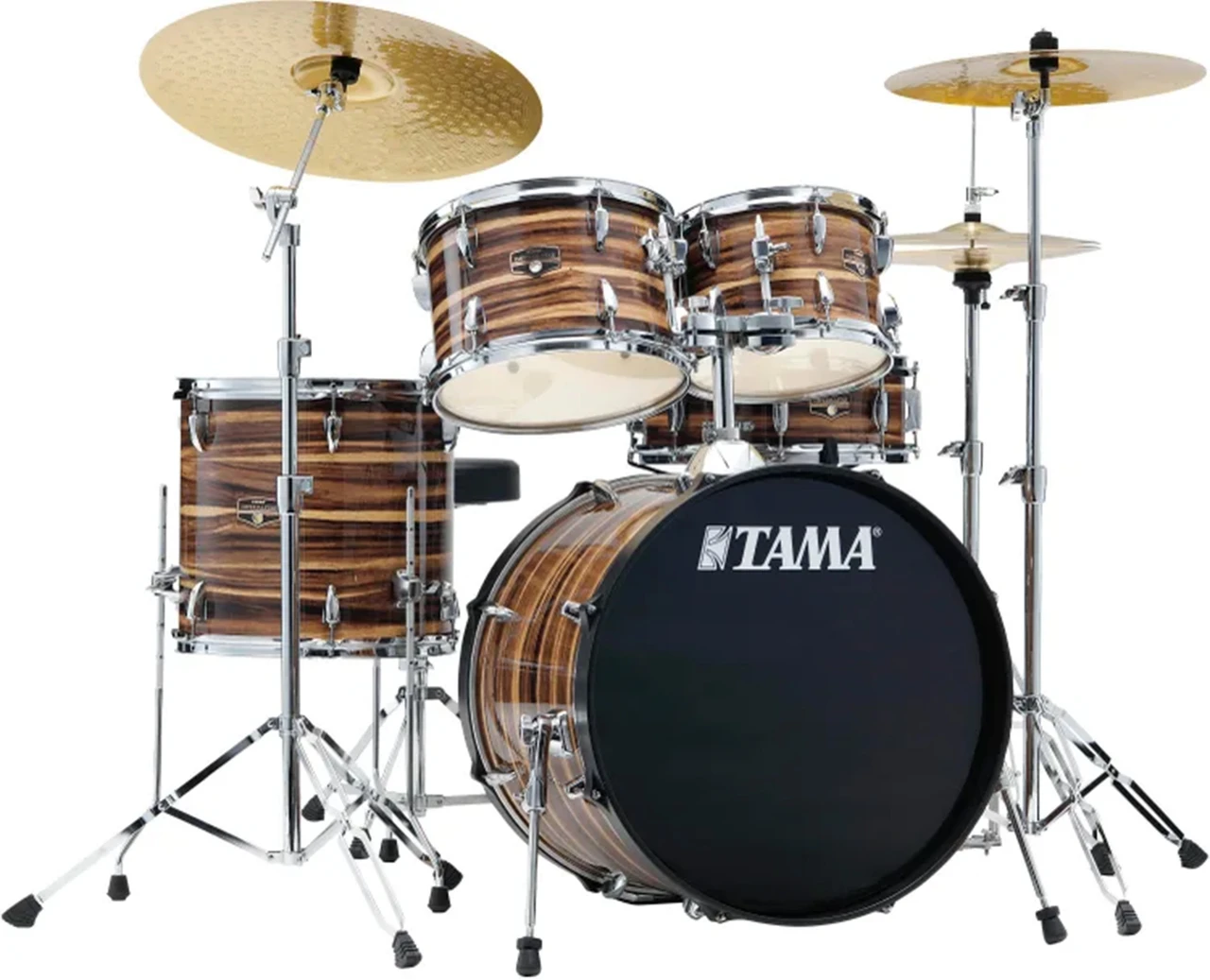 Tama Imperialstar IE50C 5-piece Complete Drum Set - Coffee Teak 