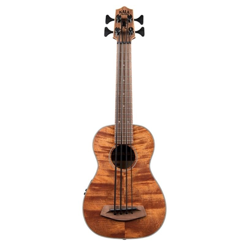 KALA U•BASS UBASS-EM-FS 美品 Kala UBASS-EM-FS Exotic Mahogany U-Bass - Ted Brown Music Company
