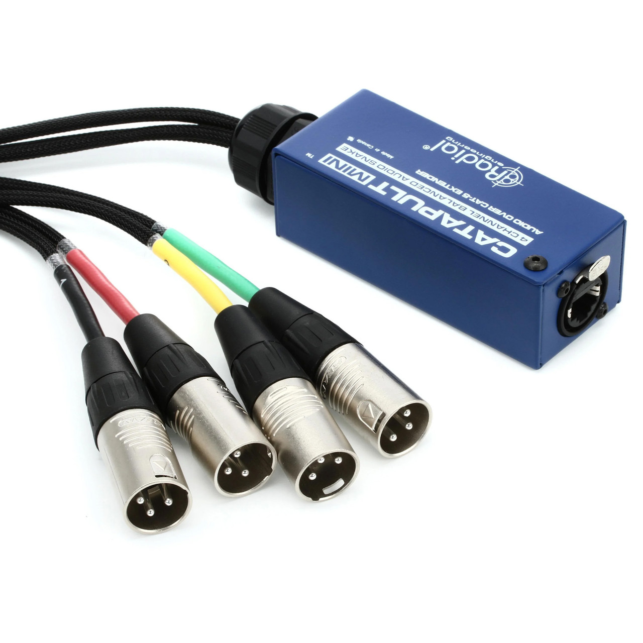 Radial Catapult Mini RX Cat 5/6 Audio Snake Module with Male XLR