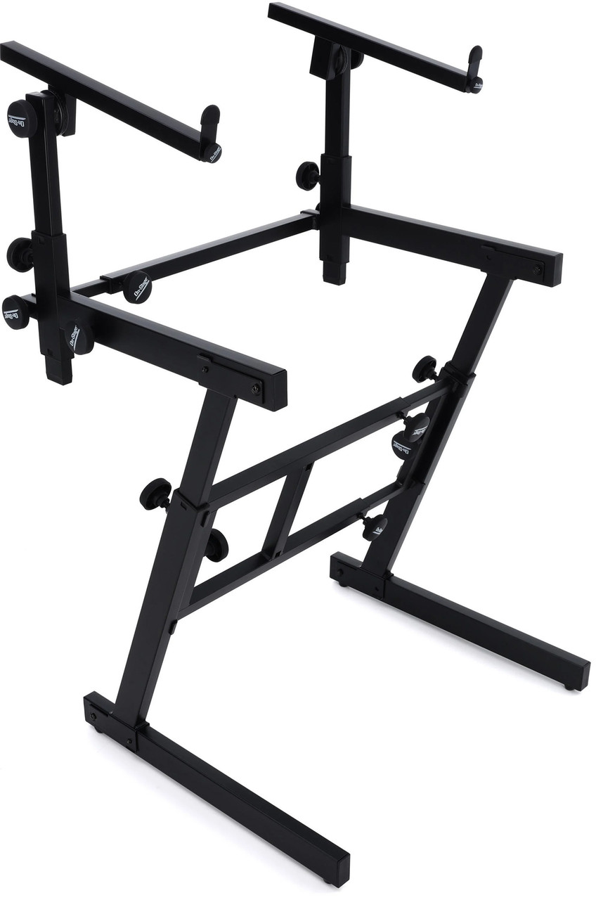 On-Stage KS7365-EJ Folding-Z Keyboard Stand with 2nd Tier - Ted