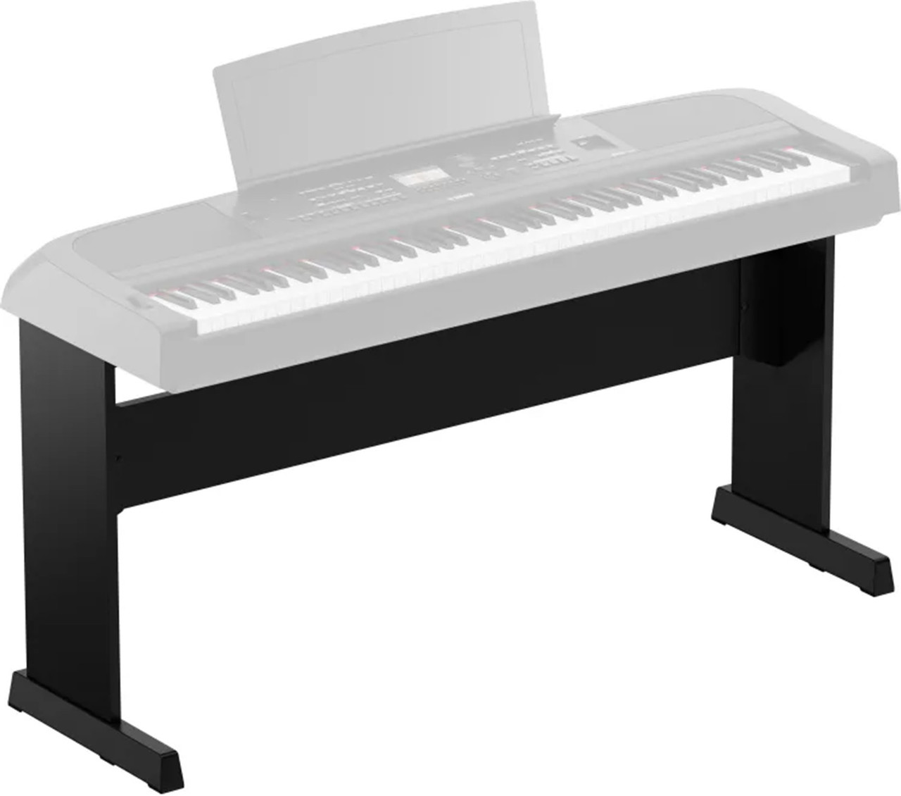 Yamaha L-300B Stand for DGX670 Digital Piano - Black - Ted Brown