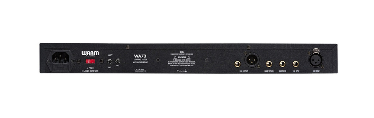 Warm Audio WA73-EQ Microphone Preamp and EQ - Ted Brown Music Company