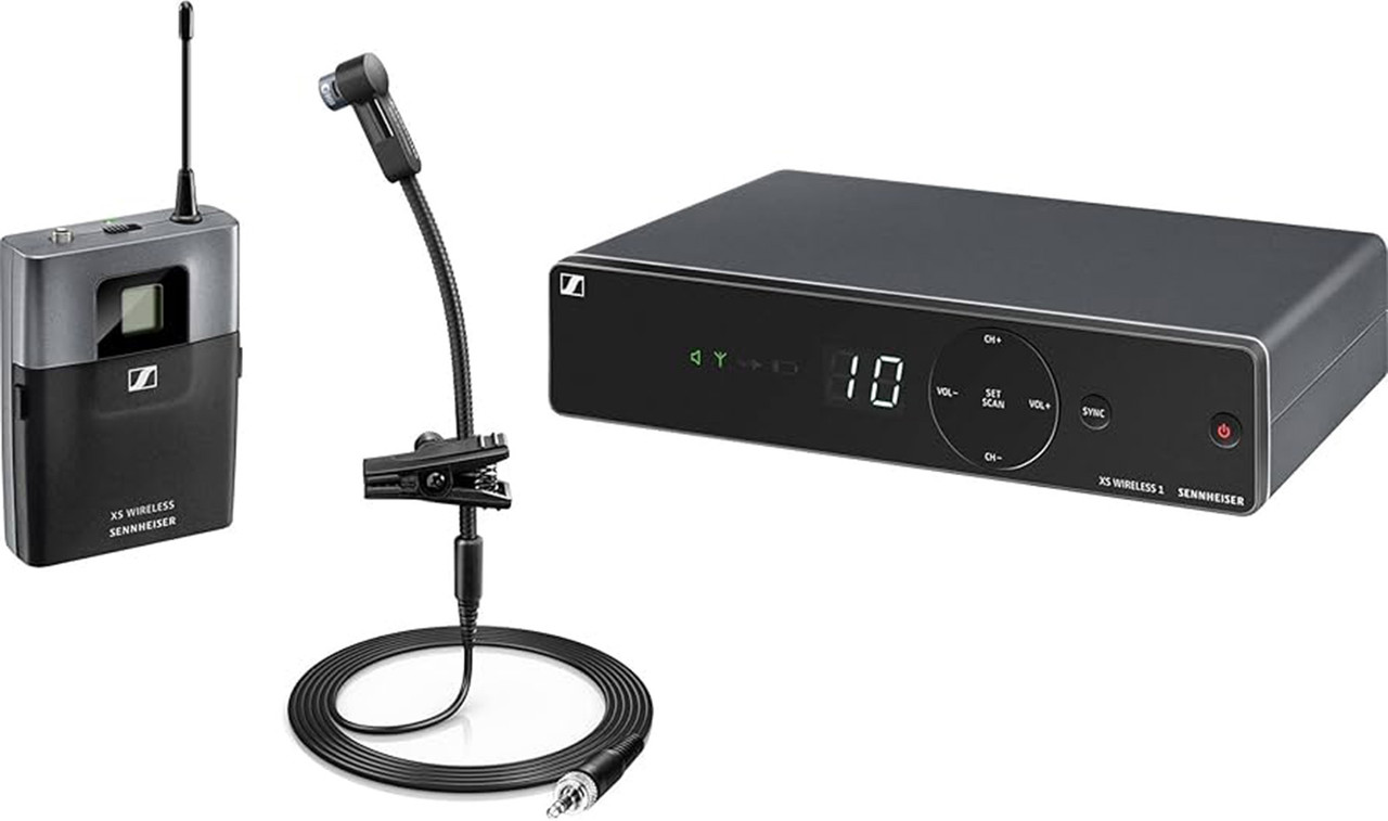 Sennheiser XSW 1-908 Wireless Instrument Microphone System with