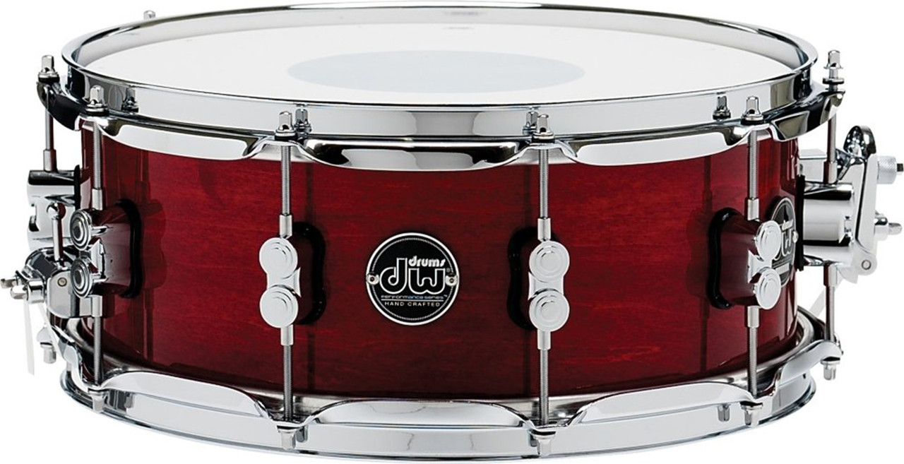 DW Performance Series Snare Drum - 5.5 x 14 inch - Cherry Stain