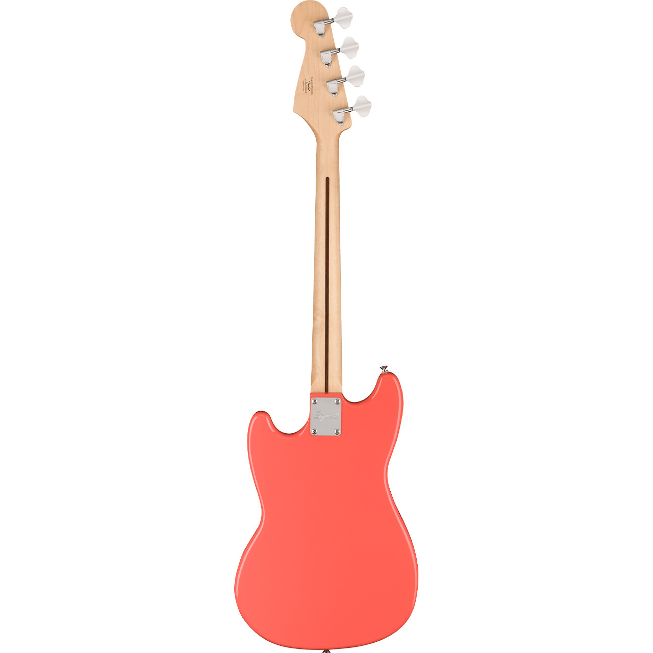 Squier Sonic Bronco Bass - Tahitian Coral with Maple Fingerboard