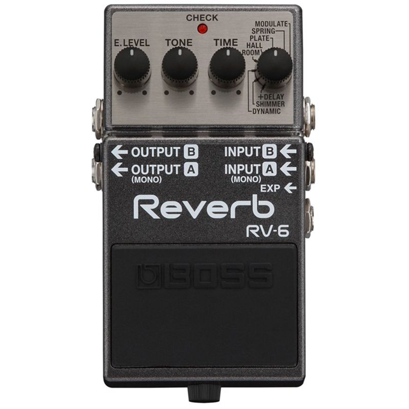 BOSS Reverb RV-6 エフェクター BOSS RV-6 Reverb - Ted Brown Music Company