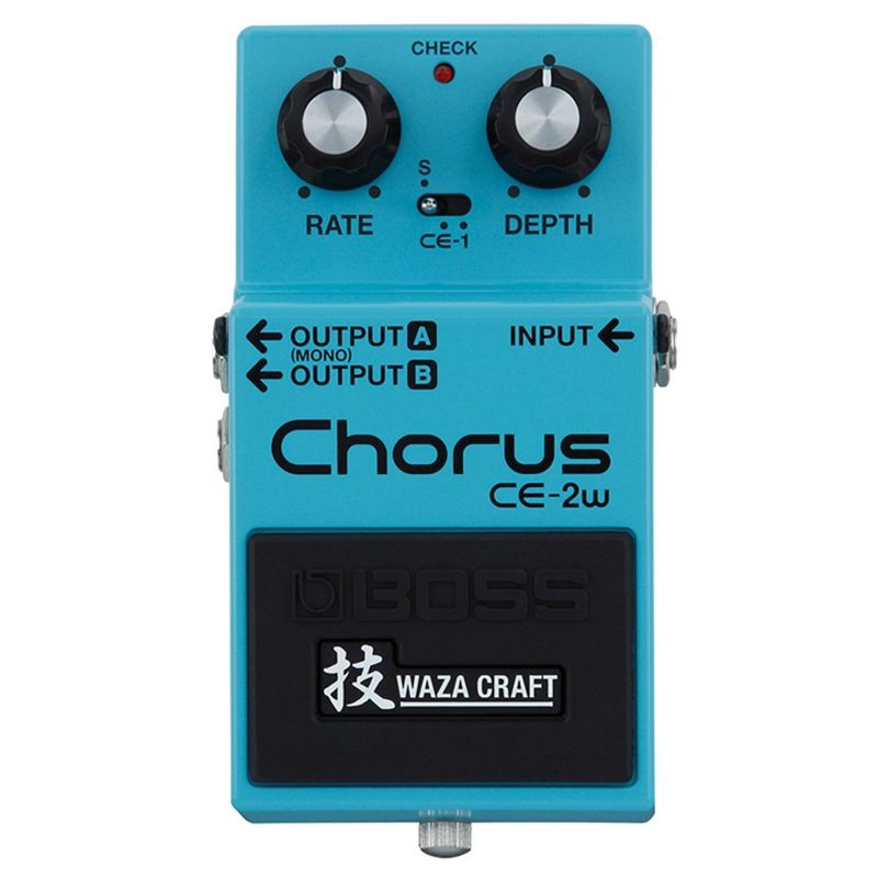 BOSS CE-2W Chorus 技 WAZA CRAFT コーラス Amazon.com: BOSS CE-2W Chorus | Premium Waza Craft Guitar Effect