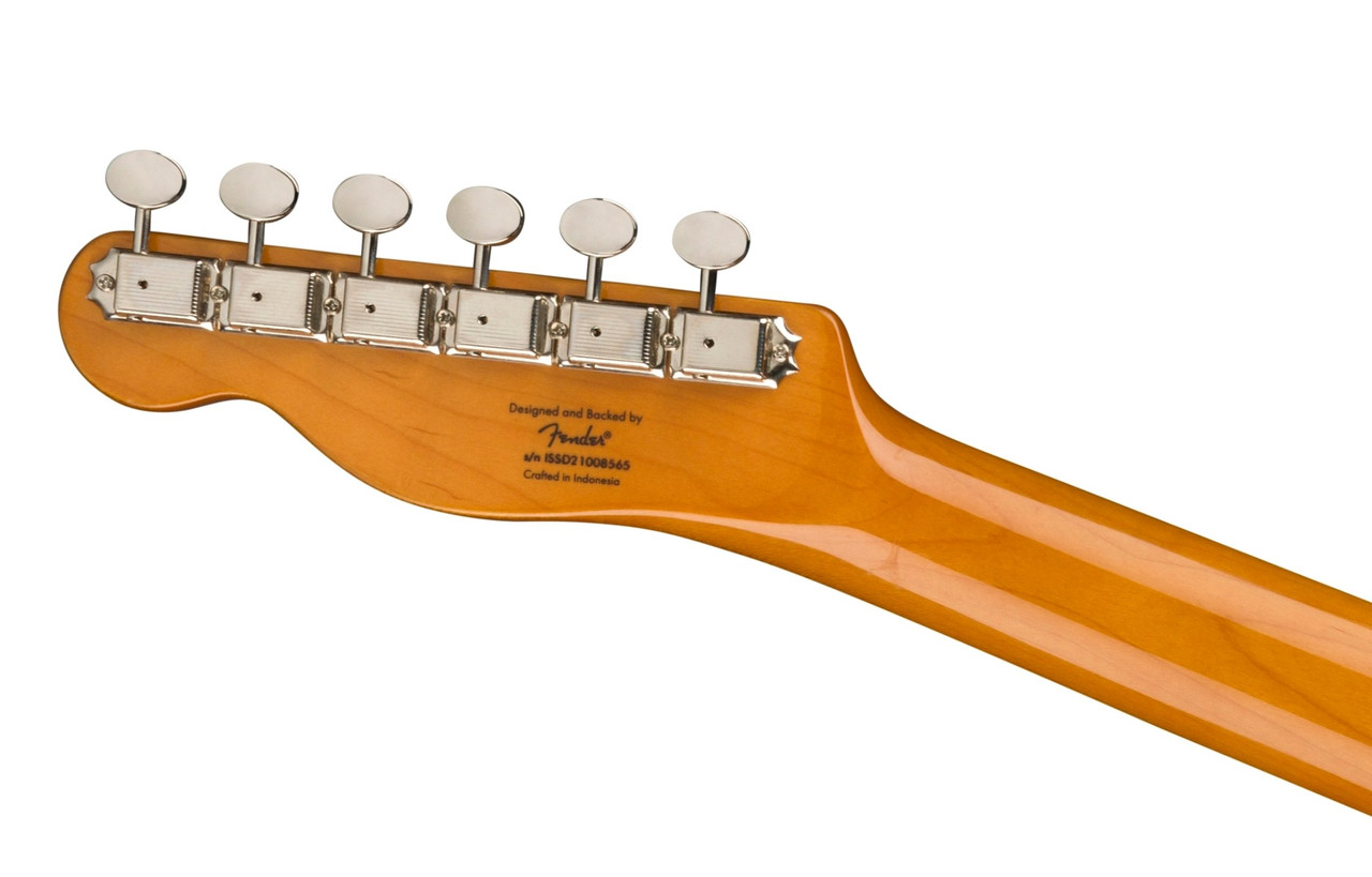 Squier Classic Vibe Baritone Custom Telecaster - Black - Ted Brown