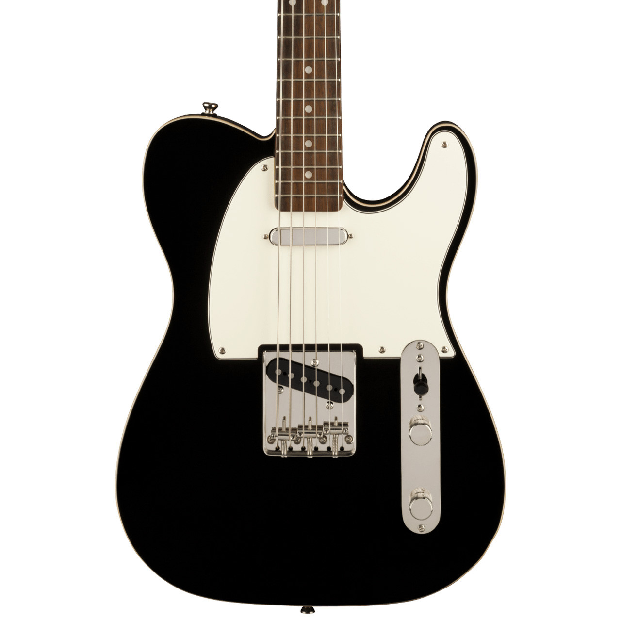 Squier Classic Vibe Baritone Custom Telecaster - Black - Ted Brown