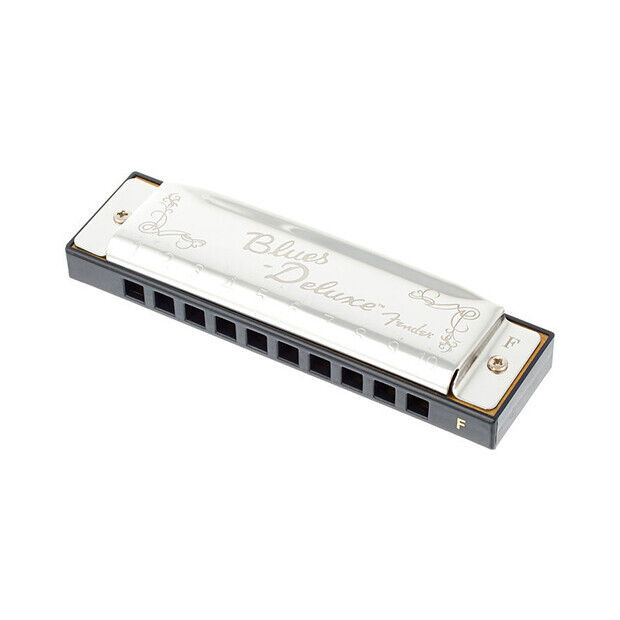 Fender Blues Deluxe Harmonica Pack - 7 Key Set with Case - Ted