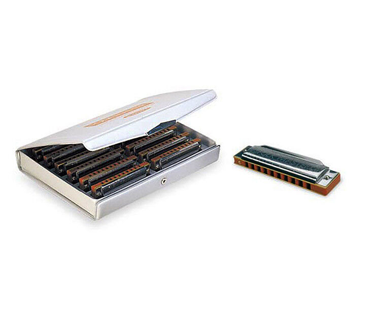 Suzuki FolkMaster Diatonic 10-Hole Harmonica Box Set - 12 Keys