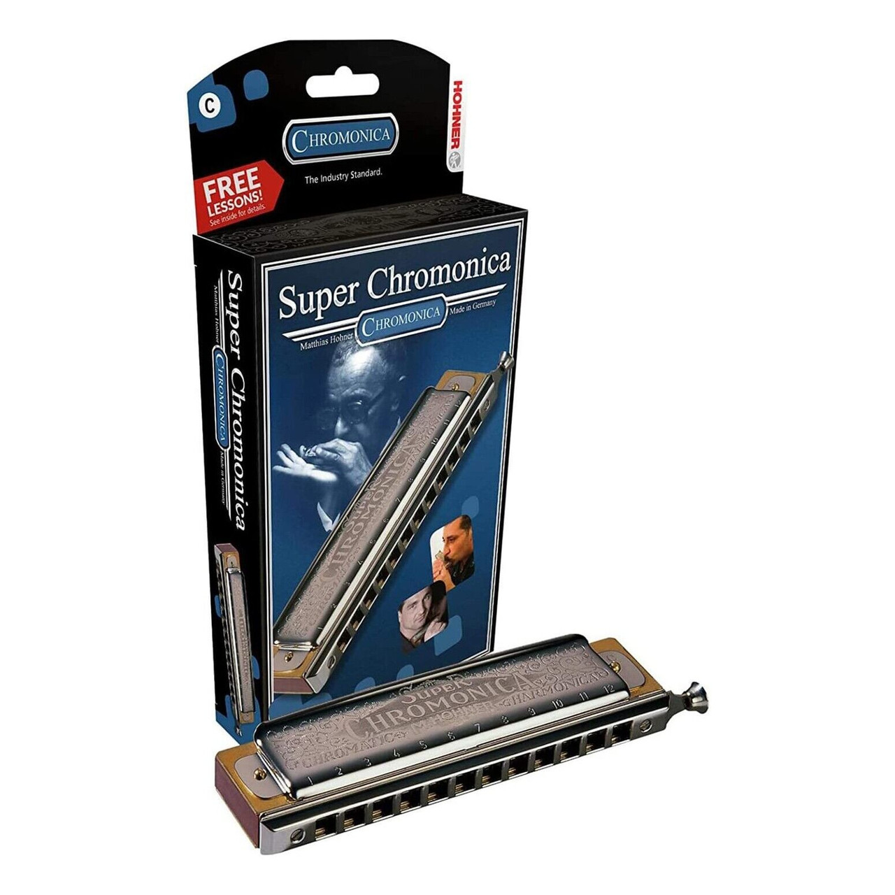 Hohner 270BX Super Chromonica 270/48 Harmonica - Key of C - Ted