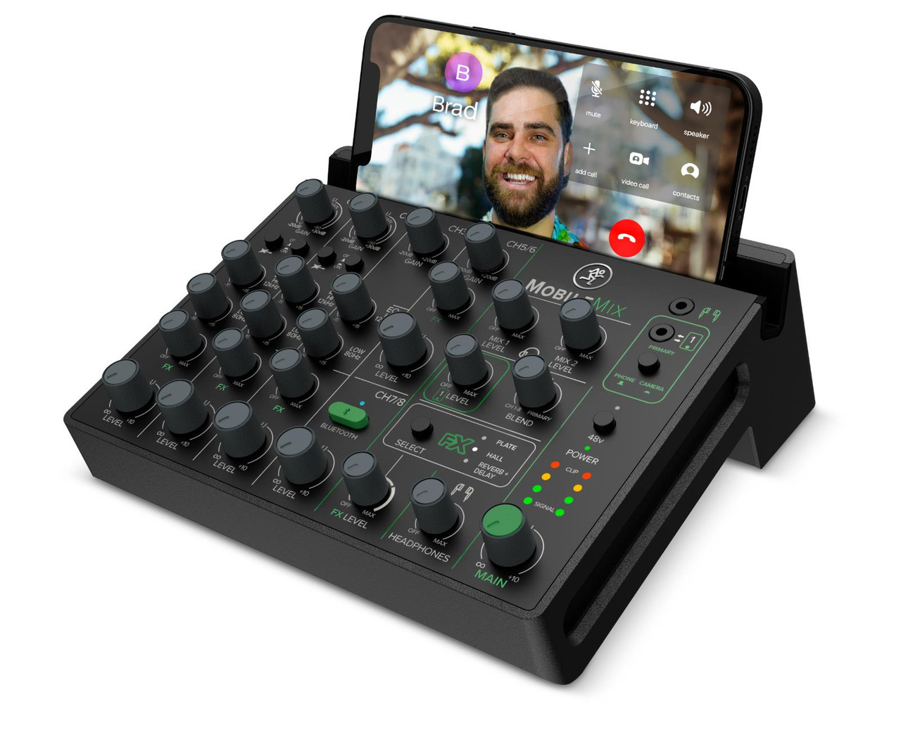 Mackie MobileMix 8-Channel USB Powered Mixer for Live Sound and