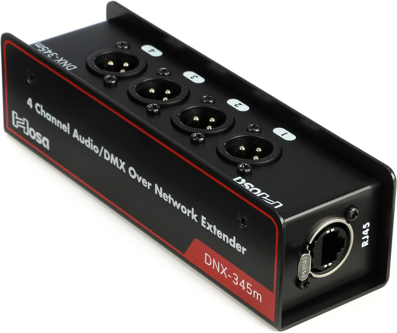 Hosa DNX-345M DMX, AES, or Analog Audio Male XLR Cat5 Extender