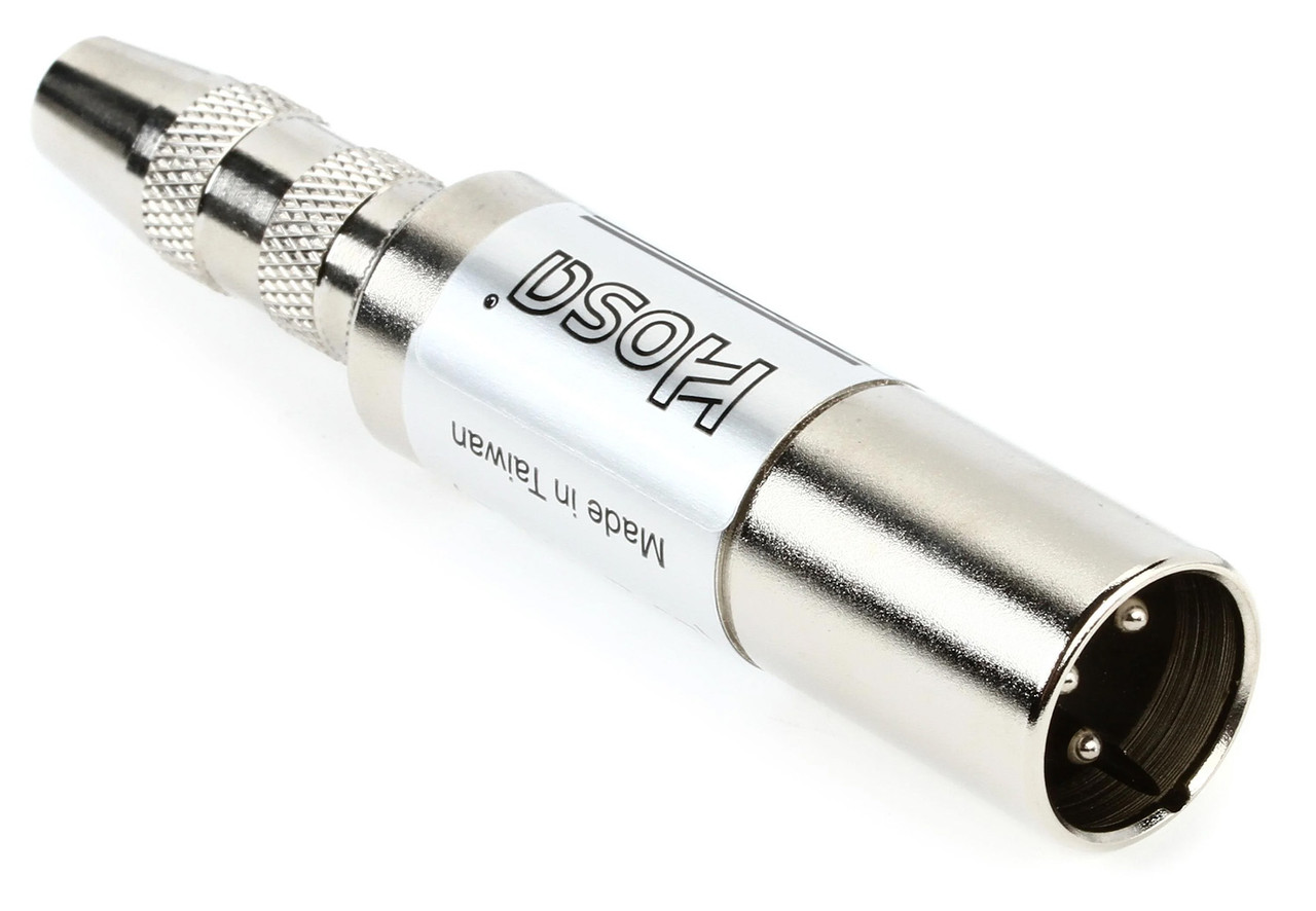 Hosa MIT-129 1/4-Inch TS Female Hi-Z to XLR Male Lo-Z In-Line