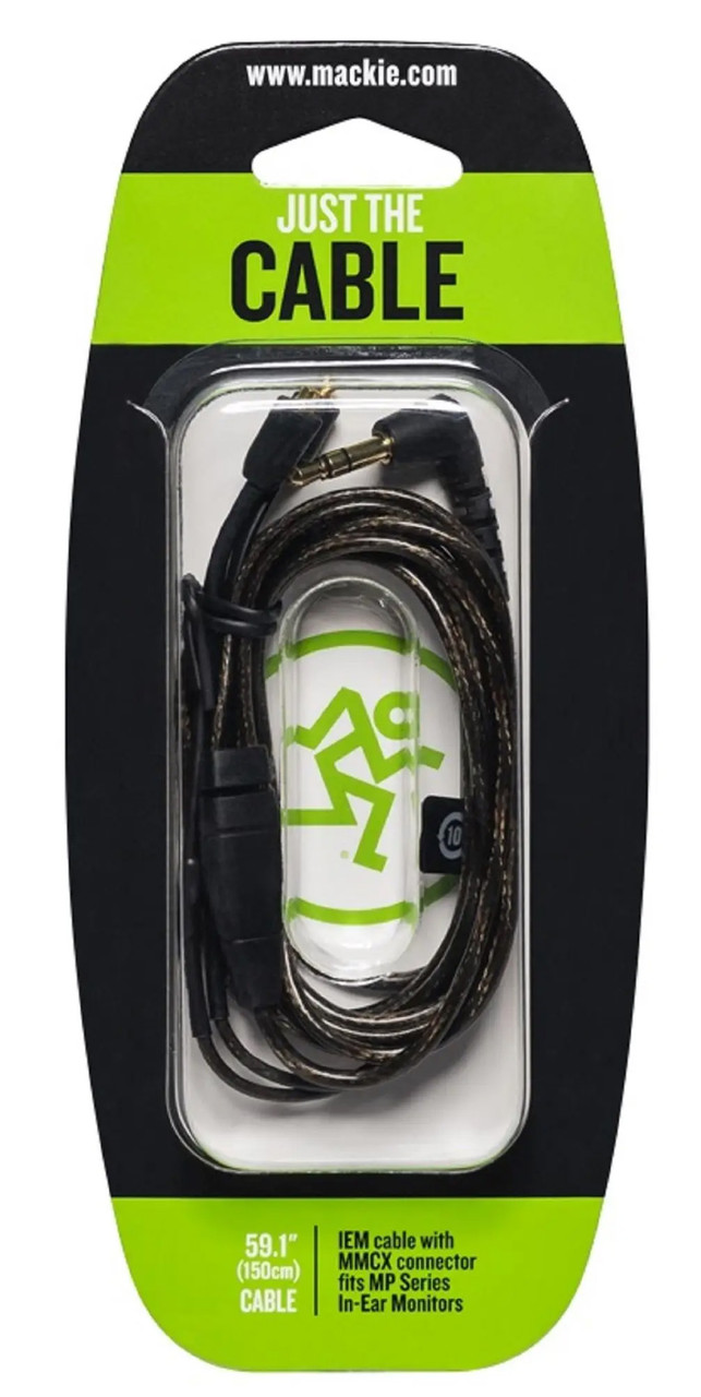 Mackie MP Series MMCX Cable Kit - Ted Brown Music Company