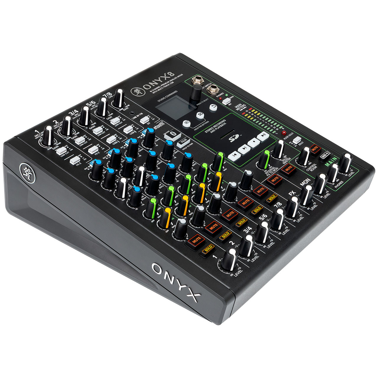 Mackie Onyx8 8-Channel Analog Mixer with FX and Multi-Track USB