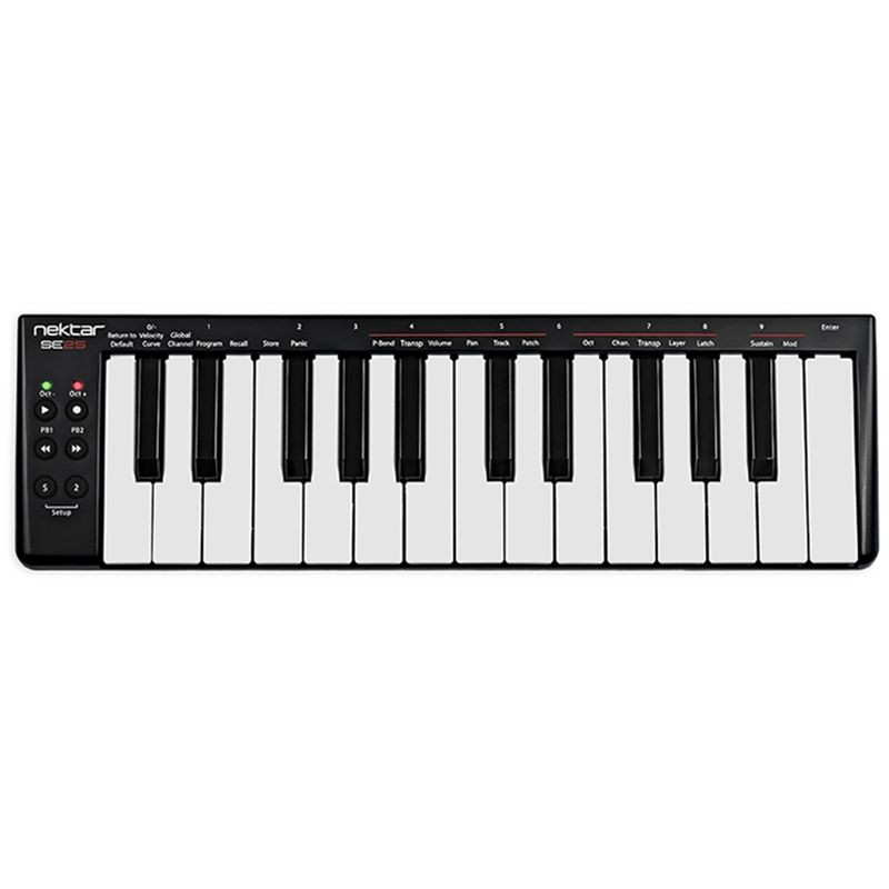 Nektar SE25 Mini 25-Key MIDI Keyboard Controller - Ted Brown Music