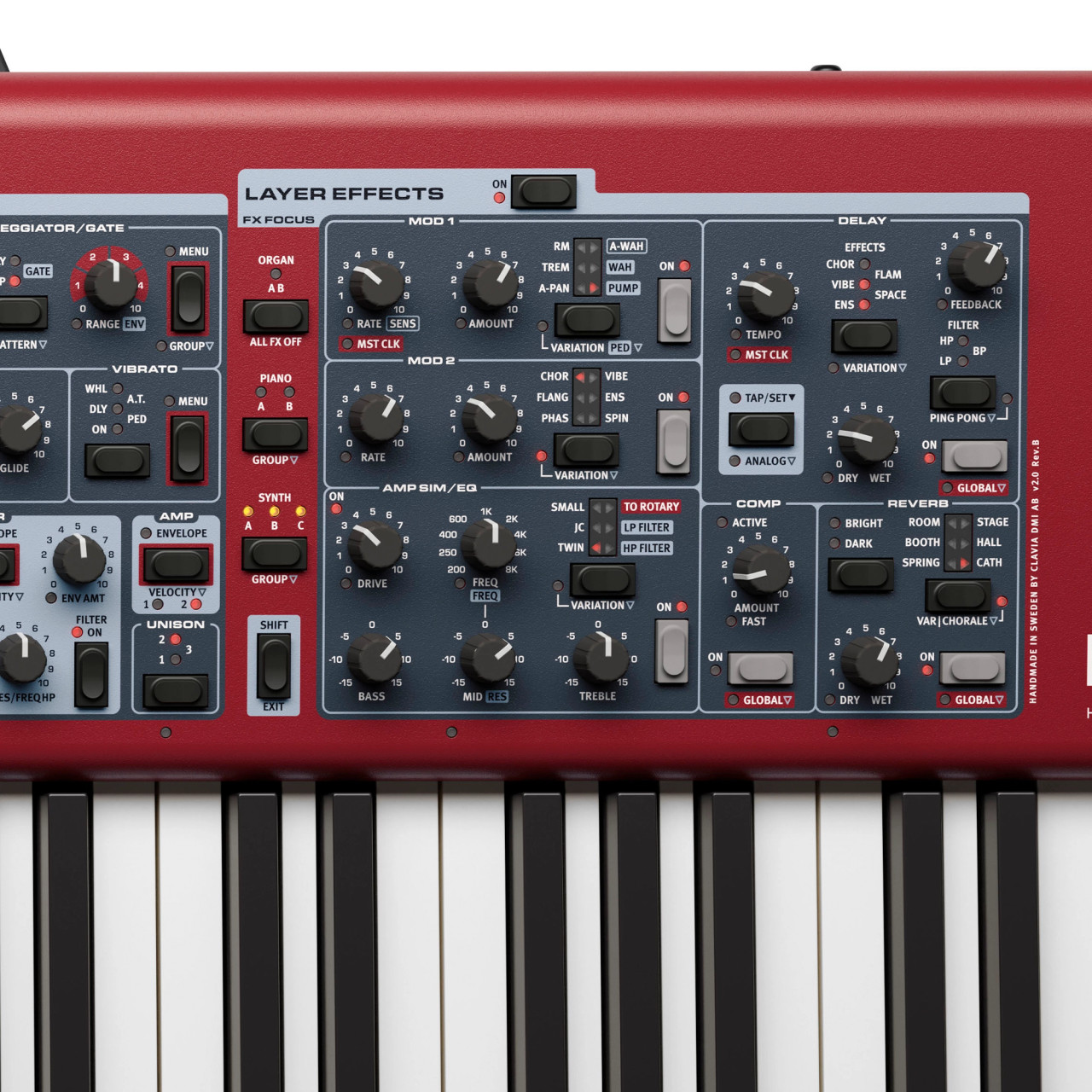 Nord Stage 4 88 88-key Stage Piano with Synth, Organ, and Piano 